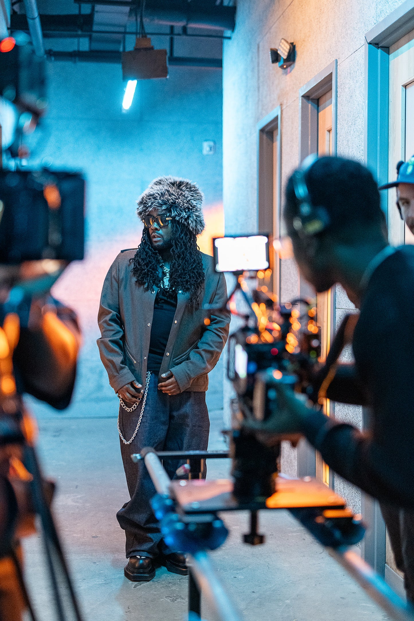 Fur Bucket Hat in Coco