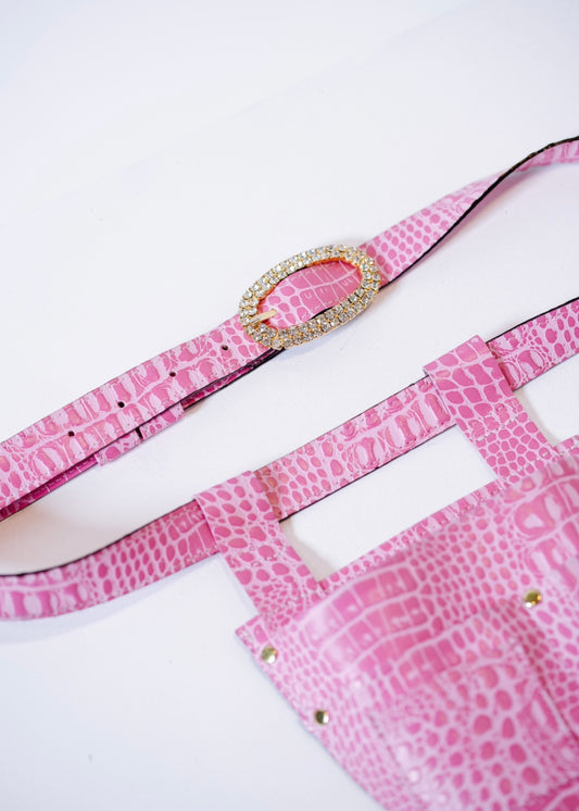 Saddle Leather Waist Belt Bag