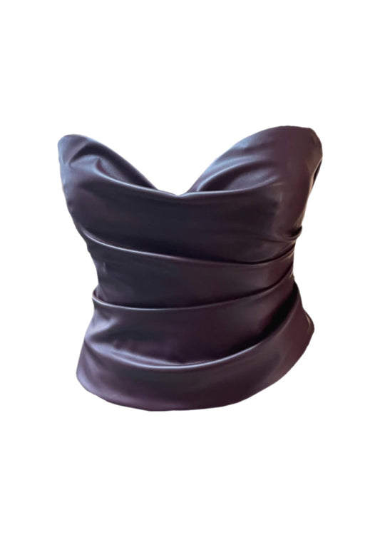 DRAPED BUSTIER - csvnewyork