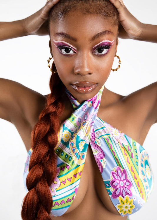 NONI | SILK WRAP TOP - csvnewyork